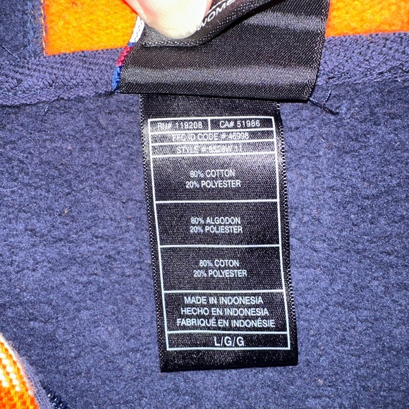 Women’s Denver Broncos zipper front hoodie sweatshirt NFL Team Apparel Large - Picture 5 of 7